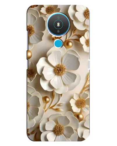 Чехол для Nokia 1.4 с картинкой «Белие бумажние цвети» Чехол для Nokia 1.4 с картинкой «Белие бумажние цвети»
