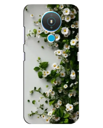 Чехол для Nokia 1.4 с картинкой «Ветка мелких белых цветов» Чехол для Nokia 1.4 с картинкой «Ветка мелких белых цветов»