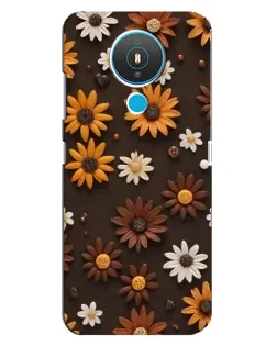 Чехол для Nokia 1.4 с картинкой «Узор из маленьких подсолнухов» Чехол для Nokia 1.4 с картинкой «Узор из маленьких подсолнухов»