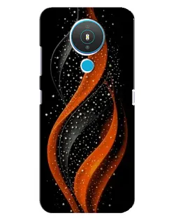 Чехол для Nokia 1.4 с картинкой «Огненная звездная волна» Чехол для Nokia 1.4 с картинкой «Огненная звездная волна»