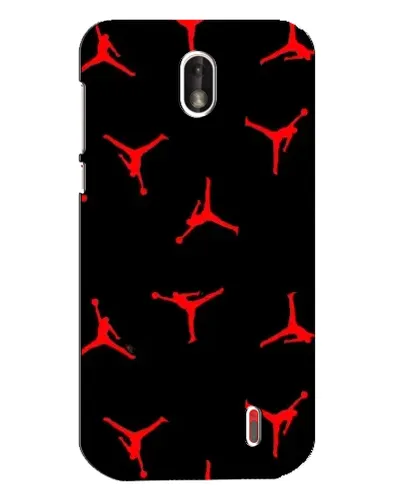 Чохол для Nokia 1 з картинкою «Jordan Red Pattern» Чохол для Nokia 1 з картинкою «Jordan Red Pattern»
