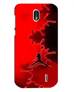 Чохол для Nokia 1 з картинкою «Jordan Red Smoke» Чохол для Nokia 1 з картинкою «Jordan Red Smoke»