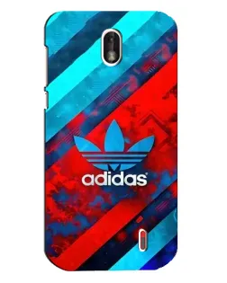 Чехол для Nokia 1 с картинкой «Абстракция Adidas»