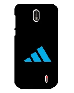 Чехол для Nokia 1 с картинкой «Adidas Cyan Logo»
