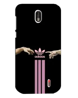 Чехол для Nokia 1 с картинкой «Adidas Hands»