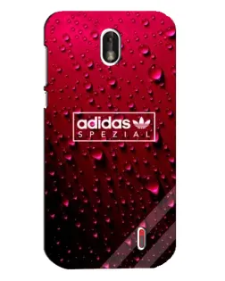 Чехол для Nokia 1 с картинкой «Adidas Gold Marble»