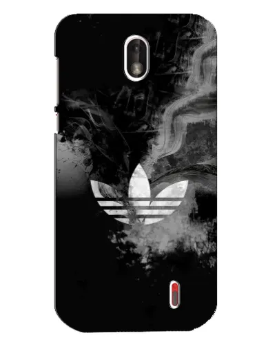 Чехол для Nokia 1 с картинкой «Абстрактный дым Adidas» Чехол для Nokia 1 с картинкой «Абстрактный дым Adidas»