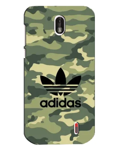 Чехол для Nokia 1 с картинкой «Милитари стиль Adidas» Чехол для Nokia 1 с картинкой «Милитари стиль Adidas»