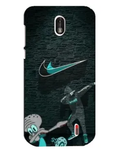 Чохол для Nokia 1 з картинкою «Спортивний арт Nike» Чохол для Nokia 1 з картинкою «Спортивний арт Nike»