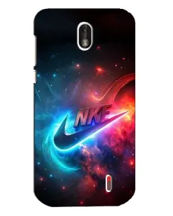 Чохол для Nokia 1 з картинкою «Вогняний логотип Nike» Чохол для Nokia 1 з картинкою «Вогняний логотип Nike»