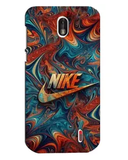 Чохол для Nokia 1 з картинкою «Nike в абстракції» Чохол для Nokia 1 з картинкою «Nike в абстракції»