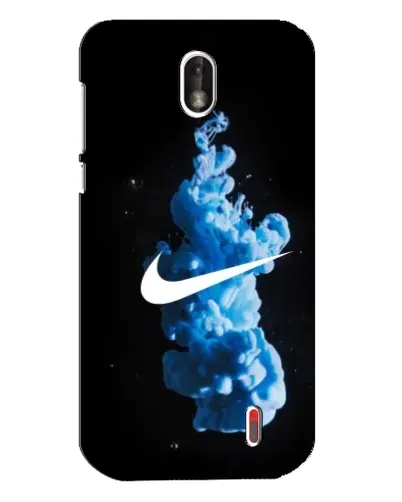 Чохол для Nokia 1 з картинкою «Nike та синій дим» Чохол для Nokia 1 з картинкою «Nike та синій дим»