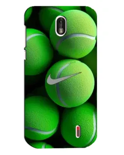 Чохол для Nokia 1 з картинкою «Тенісні м'ячі Найк» Чохол для Nokia 1 з картинкою «Тенісні м'ячі Найк»