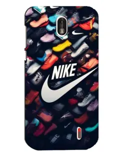 Чохол для Nokia 1 з картинкою «Колекція кросівок Nike» Чохол для Nokia 1 з картинкою «Колекція кросівок Nike»