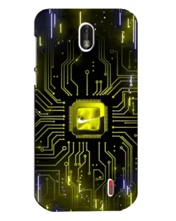 Чохол для Nokia 1 з картинкою «Nike — золота іскра» Чохол для Nokia 1 з картинкою «Nike — золота іскра»