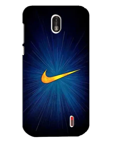 Чохол для Nokia 1 з картинкою «Синій пульс Nike» Чохол для Nokia 1 з картинкою «Синій пульс Nike»