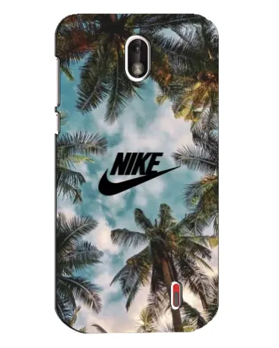 Чохол для Nokia 1 з картинкою «Тропічний принт Nike» Чохол для Nokia 1 з картинкою «Тропічний принт Nike»