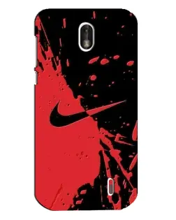 Чохол для Nokia 1 з картинкою «Червоні бризки Nike» Чохол для Nokia 1 з картинкою «Червоні бризки Nike»