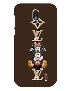 Чохол для Nokia 1 з картинкою «LV та Міккі Маус» Чохол для Nokia 1 з картинкою «LV та Міккі Маус»