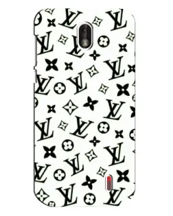 Чохол для Nokia 1 з картинкою «Монохромний хаос LV» Чохол для Nokia 1 з картинкою «Монохромний хаос LV»