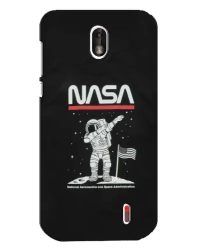 Чохол для Nokia 1 з картинкою «NASA — крокуємо по Місяцю» Чохол для Nokia 1 з картинкою «NASA — крокуємо по Місяцю»