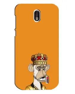 Чехол для Nokia 1 с картинкой «Золотая обезьяна Bored Ape»