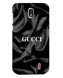 Чехол для Nokia 1 с картинкой «Gucci — шелковые волны»
