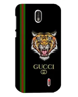 Чехол для Nokia 1 с картинкой «Тигр Gucci»