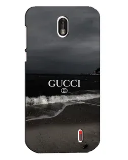 Чехол для Nokia 1 с картинкой «Gucci — морской прибой»