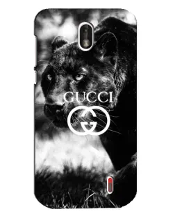 Чехол для Nokia 1 с картинкой «Gucci — дикая природа» Чехол для Nokia 1 с картинкой «Gucci — дикая природа»