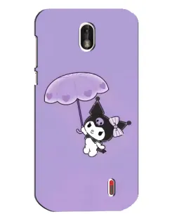 Чохол для Nokia 1 з картинкою «Kuromi з парасолькою» Чохол для Nokia 1 з картинкою «Kuromi з парасолькою»