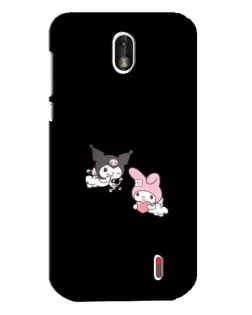 Чохол для Nokia 1 з картинкою «My Melody та Kuromi» Чохол для Nokia 1 з картинкою «My Melody та Kuromi»