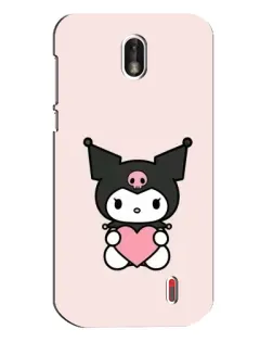 Чохол для Nokia 1 з картинкою «Kuromi та серце» Чохол для Nokia 1 з картинкою «Kuromi та серце»