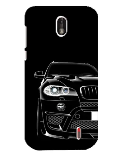 Чехол для Nokia 1 с картинкой «Темный силуэт BMW» Чехол для Nokia 1 с картинкой «Темный силуэт BMW»