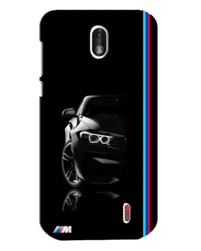 Чехол для Nokia 1 с картинкой «Силуэт BMW в темноте» Чехол для Nokia 1 с картинкой «Силуэт BMW в темноте»
