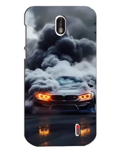 Чехол для Nokia 1 с картинкой «BMW в дыму» Чехол для Nokia 1 с картинкой «BMW в дыму»