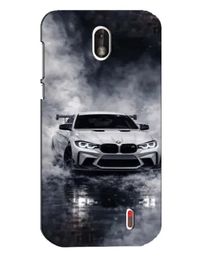 Чехол для Nokia 1 с картинкой «BMW сквозь туман» Чехол для Nokia 1 с картинкой «BMW сквозь туман»