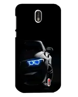 Чохол для Nokia 1 з картинкою «BMW — нічний погляд»