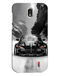 Чохол для Nokia 1 з картинкою «BMW — акварельний дрифт»