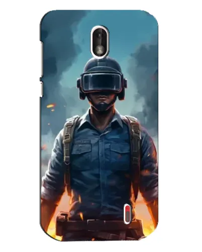 Чехол для Nokia 1 с картинкой «PUBG — реалистичный герой» Чехол для Nokia 1 с картинкой «PUBG — реалистичный герой»