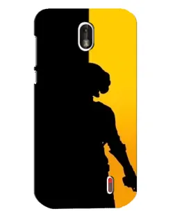 Чехол для Nokia 1 с картинкой «Тень воина PUBG»