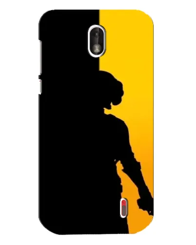 Чехол для Nokia 1 с картинкой «Тень воина PUBG» Чехол для Nokia 1 с картинкой «Тень воина PUBG»