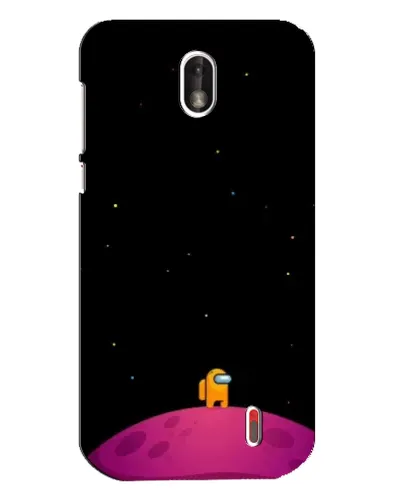 Чохол для Nokia 1 з картинкою «Самотній герой на планеті» Чохол для Nokia 1 з картинкою «Самотній герой на планеті»