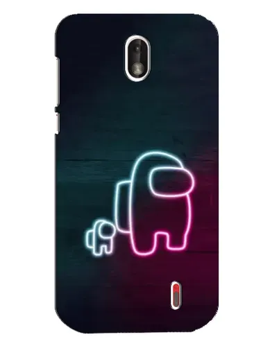 Чохол для Nokia 1 з картинкою «Among Us неон-арт» Чохол для Nokia 1 з картинкою «Among Us неон-арт»