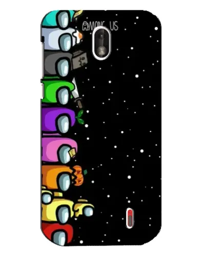 Чохол для Nokia 1 з картинкою «Команда Among Us» Чохол для Nokia 1 з картинкою «Команда Among Us»