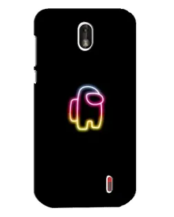 Чохол для Nokia 1 з картинкою «Among Us градієнт» Чохол для Nokia 1 з картинкою «Among Us градієнт»