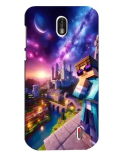 Чохол для Nokia 1 з картинкою «Стів та космос» Чохол для Nokia 1 з картинкою «Стів та космос»