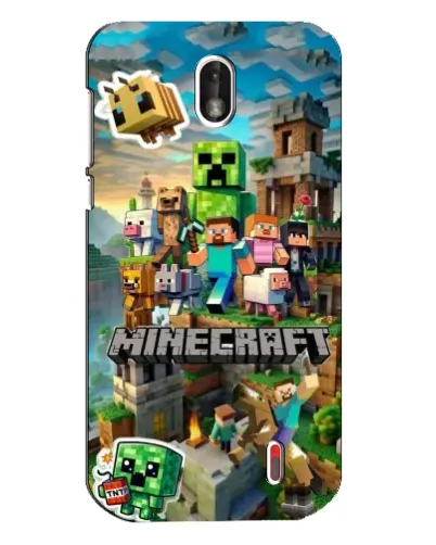 Чохол для Nokia 1 з картинкою «Замок Minecraft» Чохол для Nokia 1 з картинкою «Замок Minecraft»