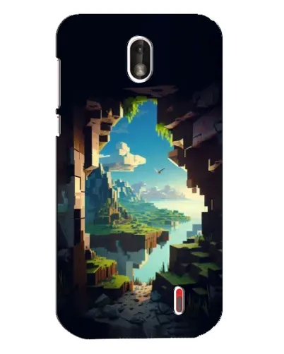 Чохол для Nokia 1 з картинкою «Вид з печери» Чохол для Nokia 1 з картинкою «Вид з печери»