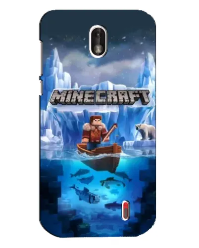 Чохол для Nokia 1 з картинкою «Minecraft льодянийсвіт» Чохол для Nokia 1 з картинкою «Minecraft льодянийсвіт»